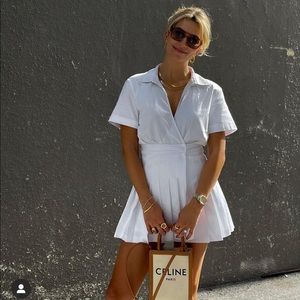 Zara Pleated Tennis Dress NWT